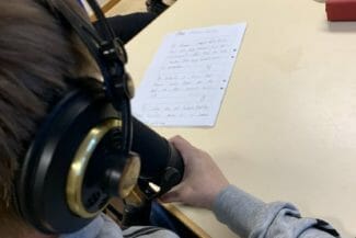arvidsjaur skapande skola mikrofon horlurar barn musik