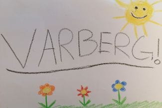 Teckning av elev Varberg