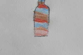 Optagonen workshop teckning av elev Orust