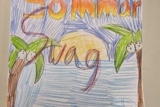 Teckning "Sommar Swag" Norrköping