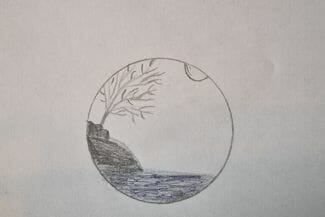 Teckning vatten Norrköping