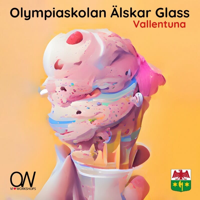 Vallentuna - Olympiaskolan älskar glass
