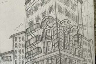 Louise Anderssons bild av hus