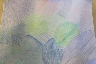 Blommor i olika färger