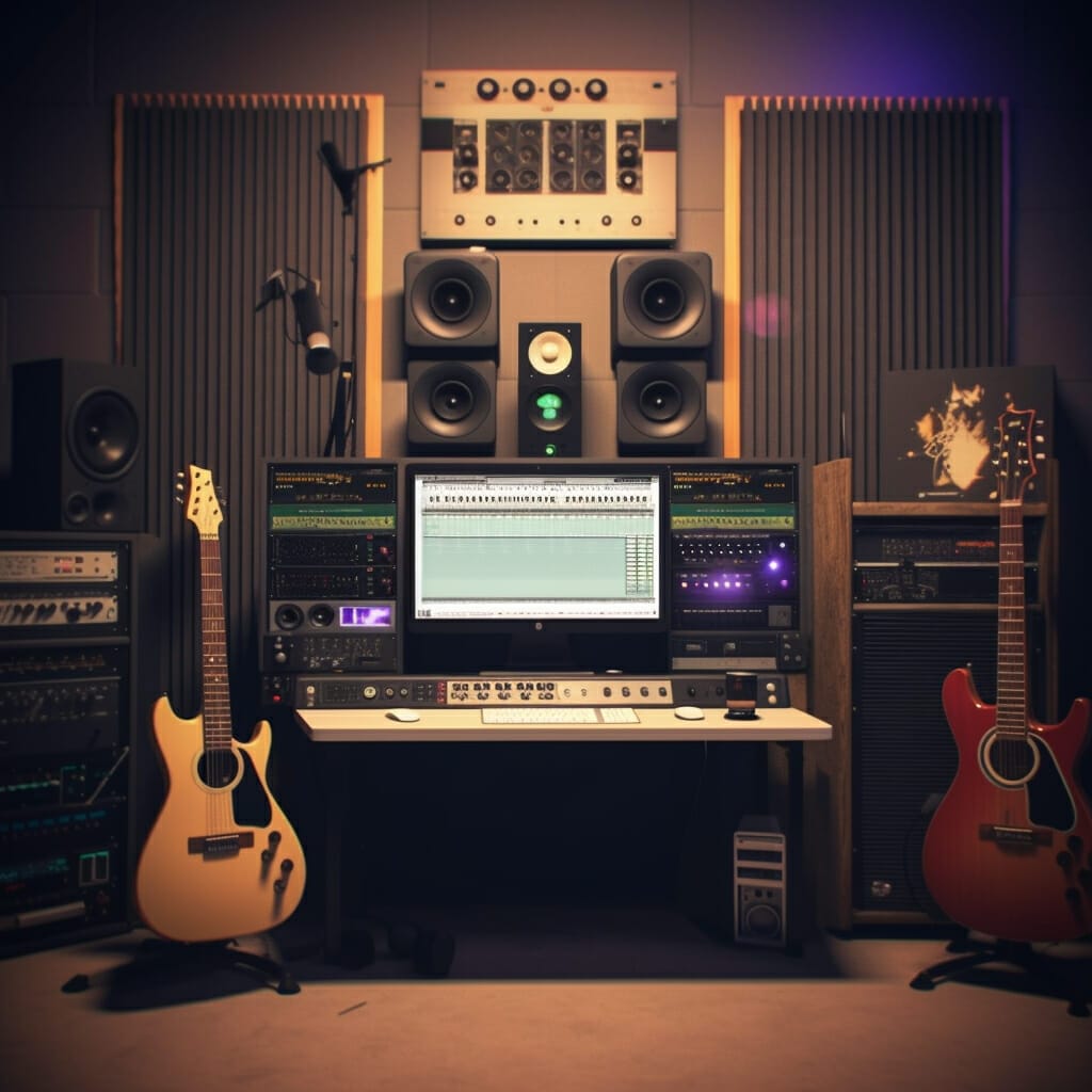 music studio