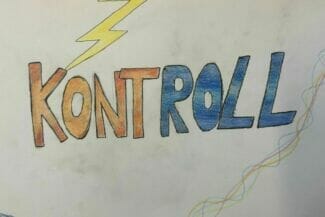 Teckning av elev Skövde kontroll