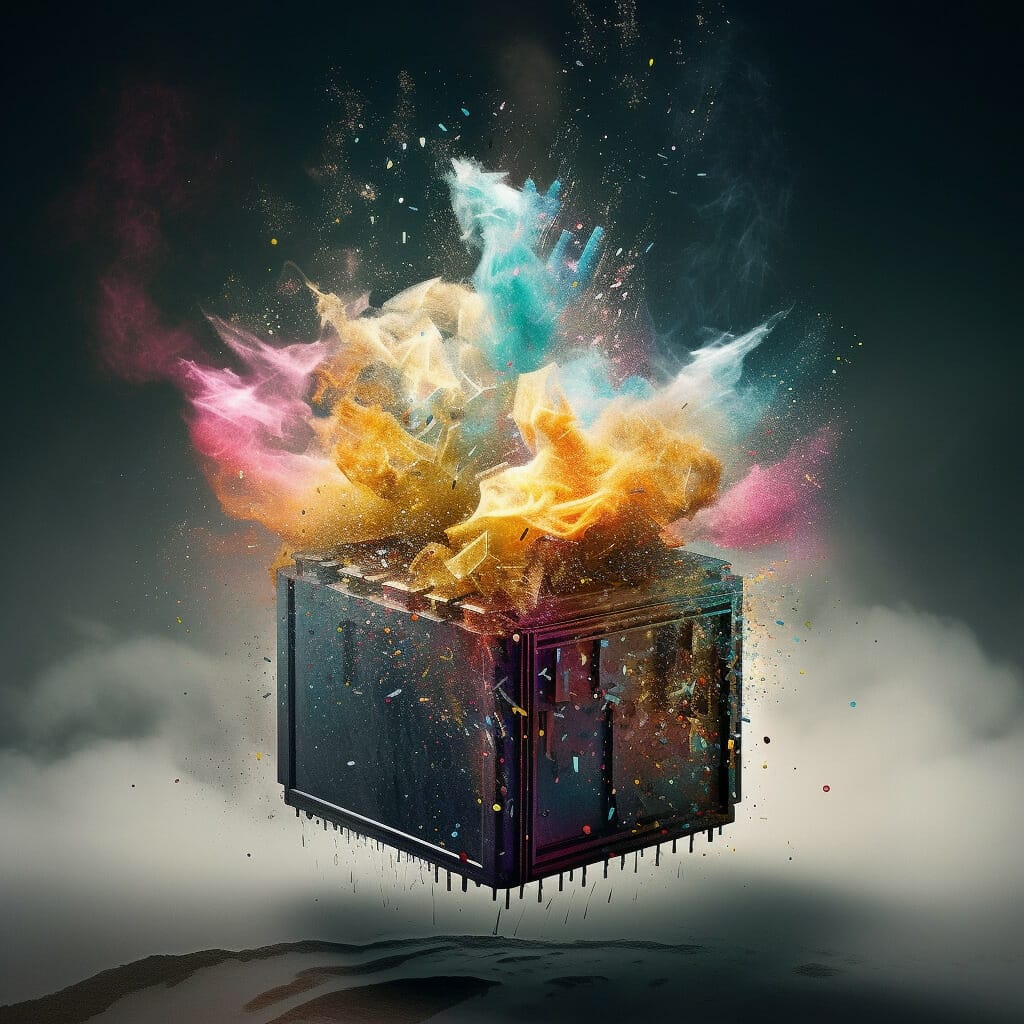 Generate a series of vivid and imaginative image that