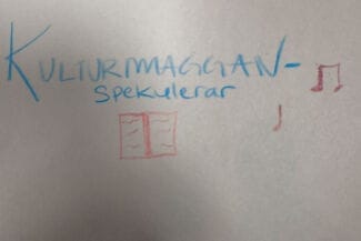 Teckning av Kulturmaggan