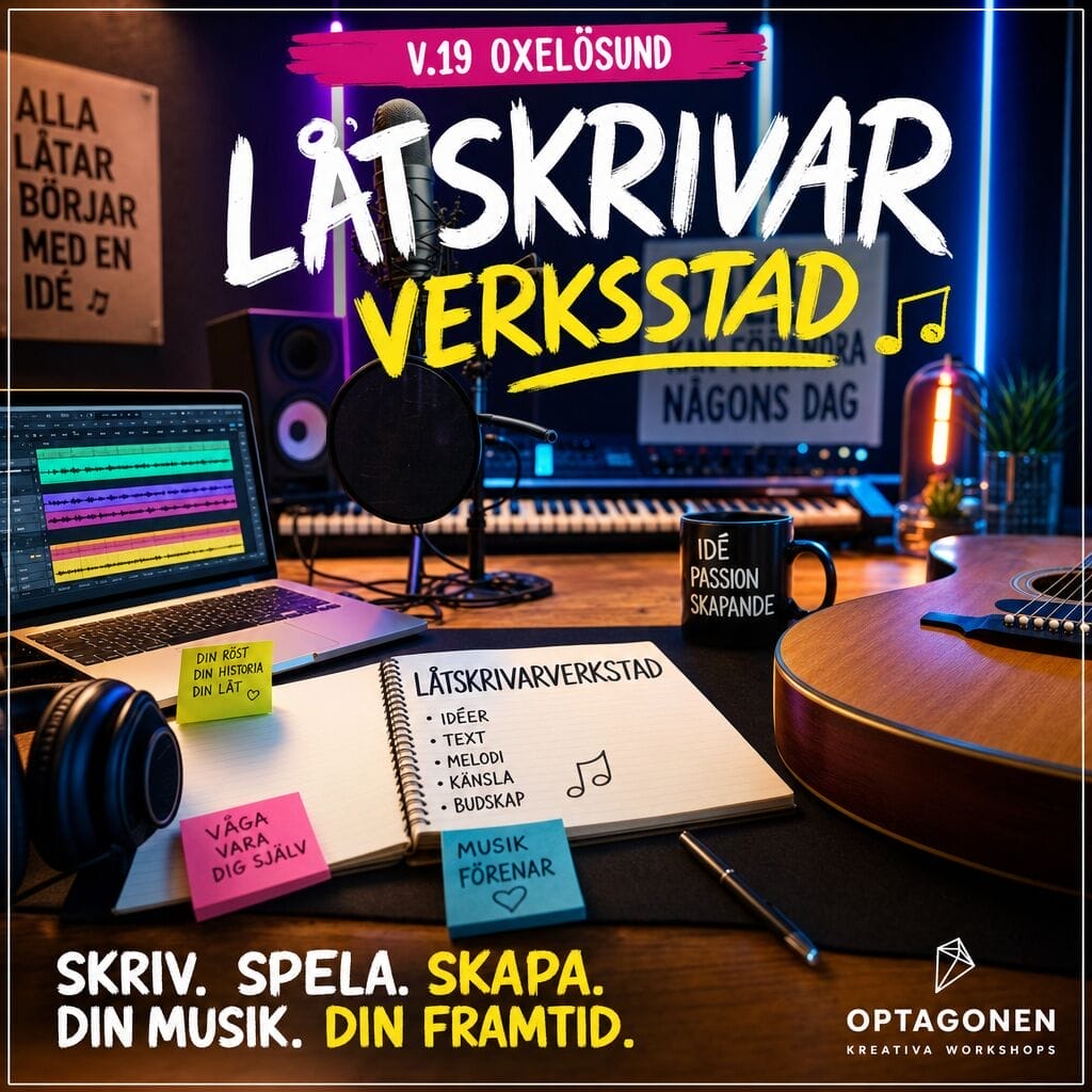 Tack Oxelösund för en fantastisk Låtskrivarverkstad